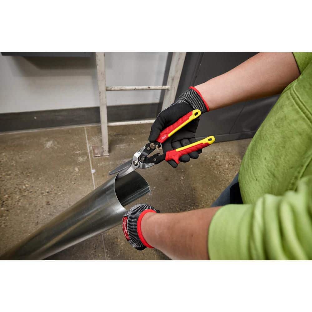 Milwaukee 11.5 in. Long Straight-Cut Aviation Snips, 3 in. Blade, Model 48-22-4567 - Image 5