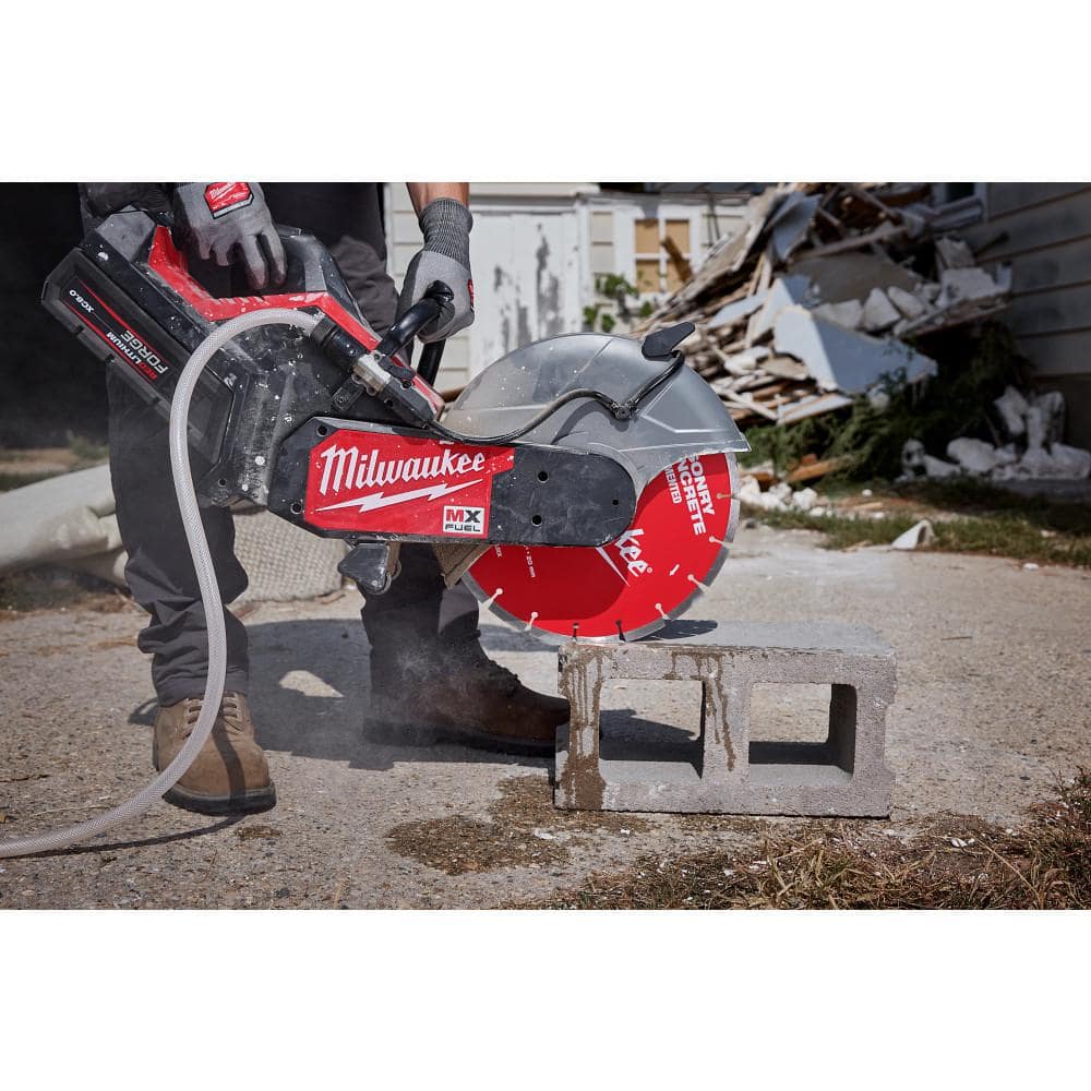 Milwaukee 12 in. Segmented Masonry & Concrete Diamond Blade, 1"/20mm Arbor, 6,300 RPM - Image 8