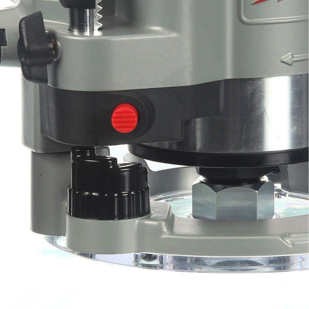 Milwaukee 2-1/4 Max HP EVS Multi-Base Router Kit with Plunge Base & BodyGrip Fixed Base, 8-ft Cord - Image 5