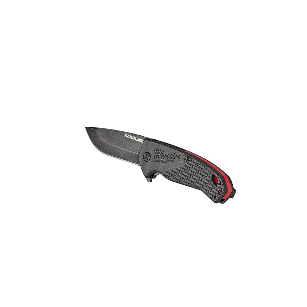 Milwaukee 3 in. Hardline D2 Steel Smooth Blade Pocket Folding Knife, 48-22-1994 - Image 6
