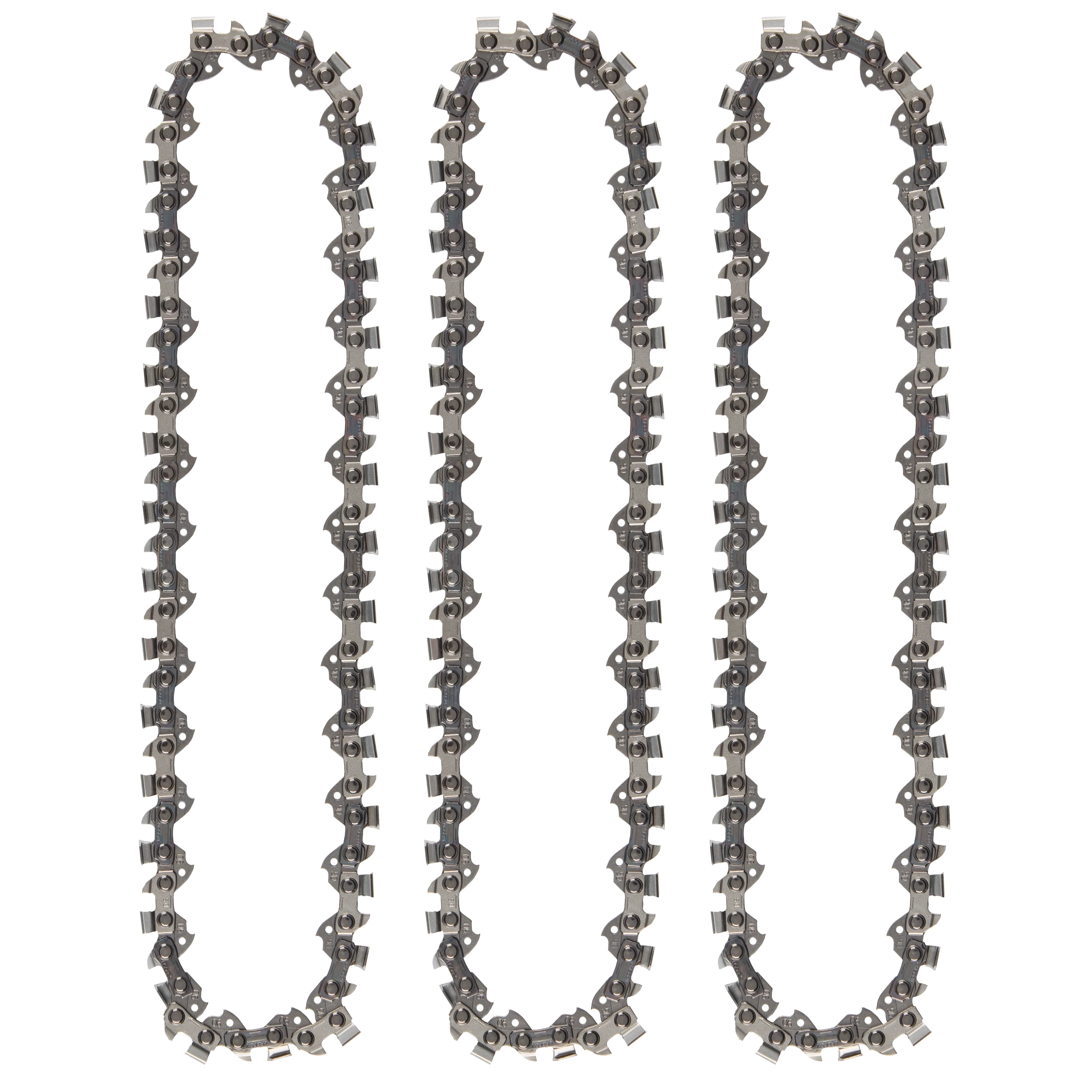 Milwaukee 8 in. Chainsaw Chain, 3-Pack — 3/8 in. Low Profile Pitch, .043 in. Gauge, 33 DL (49-16-2817) - Image 6