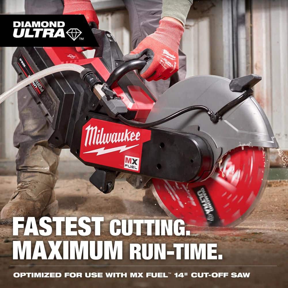 Milwaukee 9 in. Ultra Segmented General Purpose Diamond Blade, 7/8 in.–5/8 in. Arbor, 6,790 RPM - Image 5