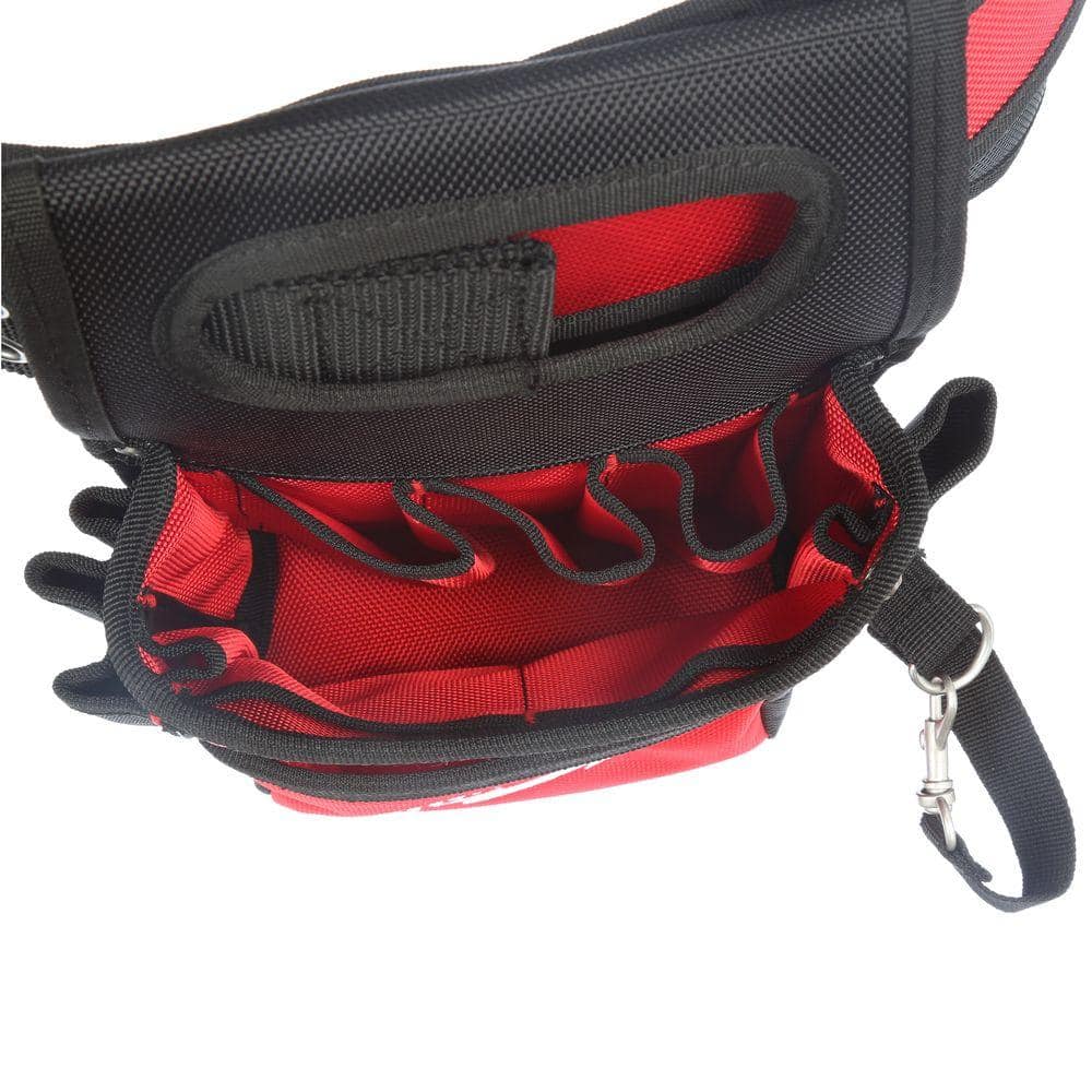 Milwaukee Adjustable Electricians Work Waist Tool Belt with 25 ft. Gen II STUD Tape Measure, 29 Pockets, 1680D Nylon - Image 7