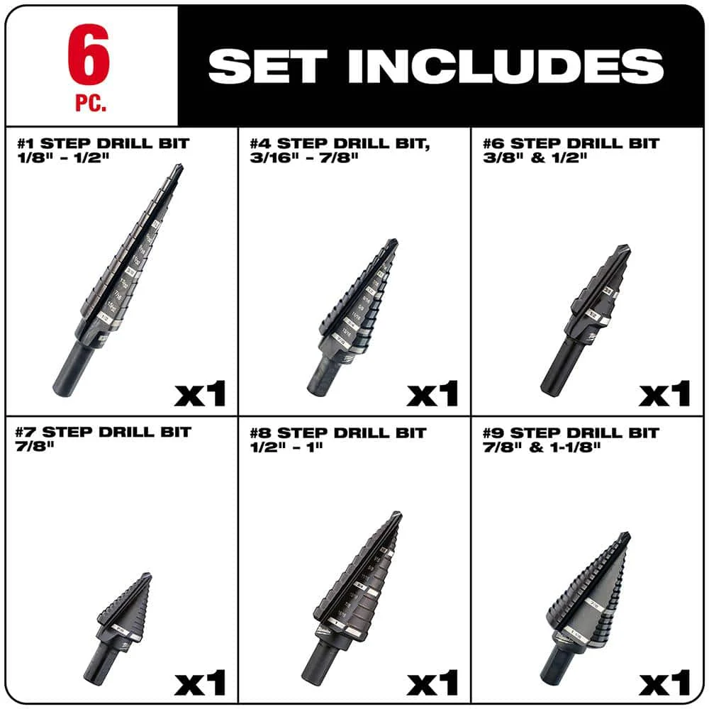Milwaukee Black Oxide Twist Drill Bit Set, 27-Piece (Model 48-89-9224/48-89-2801) - Image 4