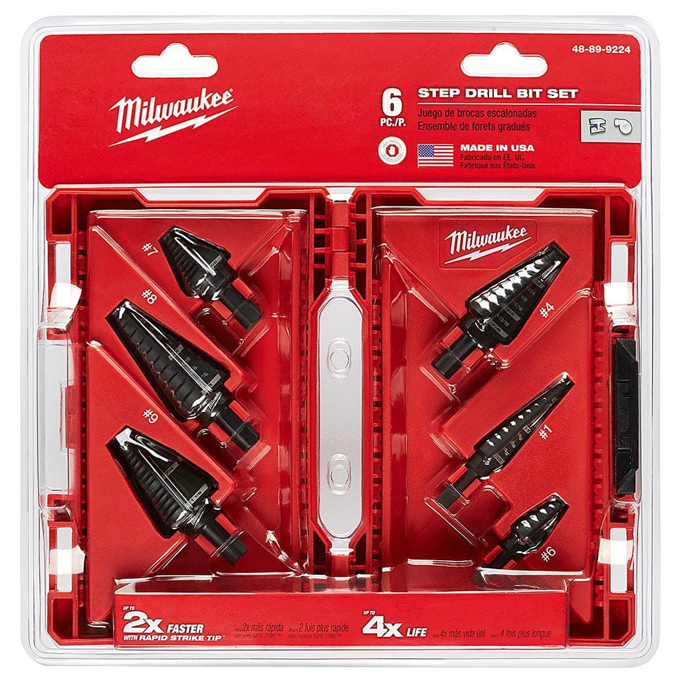 Milwaukee Black Oxide Twist Drill Bit Set, 27-Piece (Model 48-89-9224/48-89-2801) - Image 8
