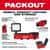 Milwaukee M12 12V Cordless PACKOUT Flood Light w/ USB Charging, 1,400 Lumens (Tool-Only) - Image 4