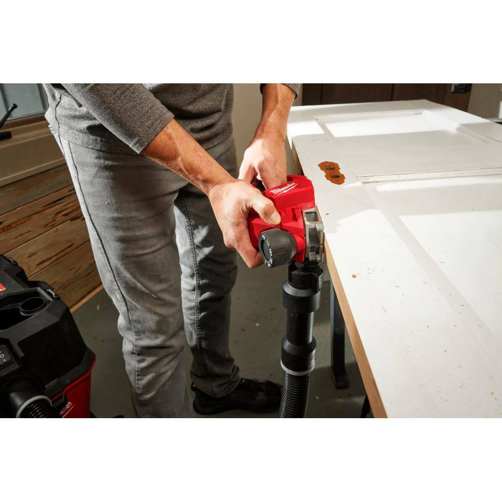 Milwaukee M12 12V Lithium‑Ion Brushless Cordless 2 in. Planer with M12 2‑Tool Combo Kit - Image 7