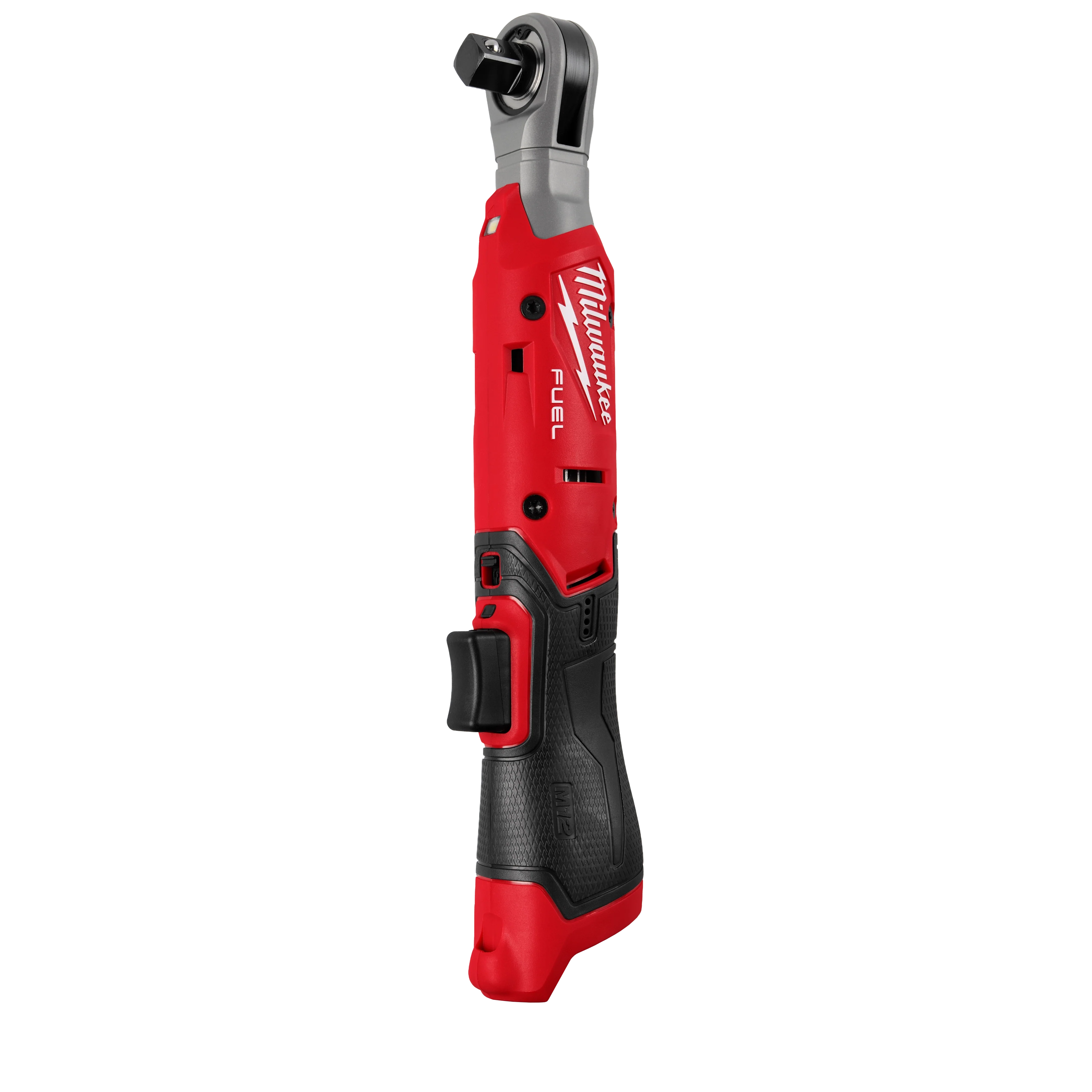 Milwaukee M12 FUEL 12V Lithium‑Ion Brushless Cordless High‑Speed 3/8 in. Ratchet Kit with M12 Grease Gun