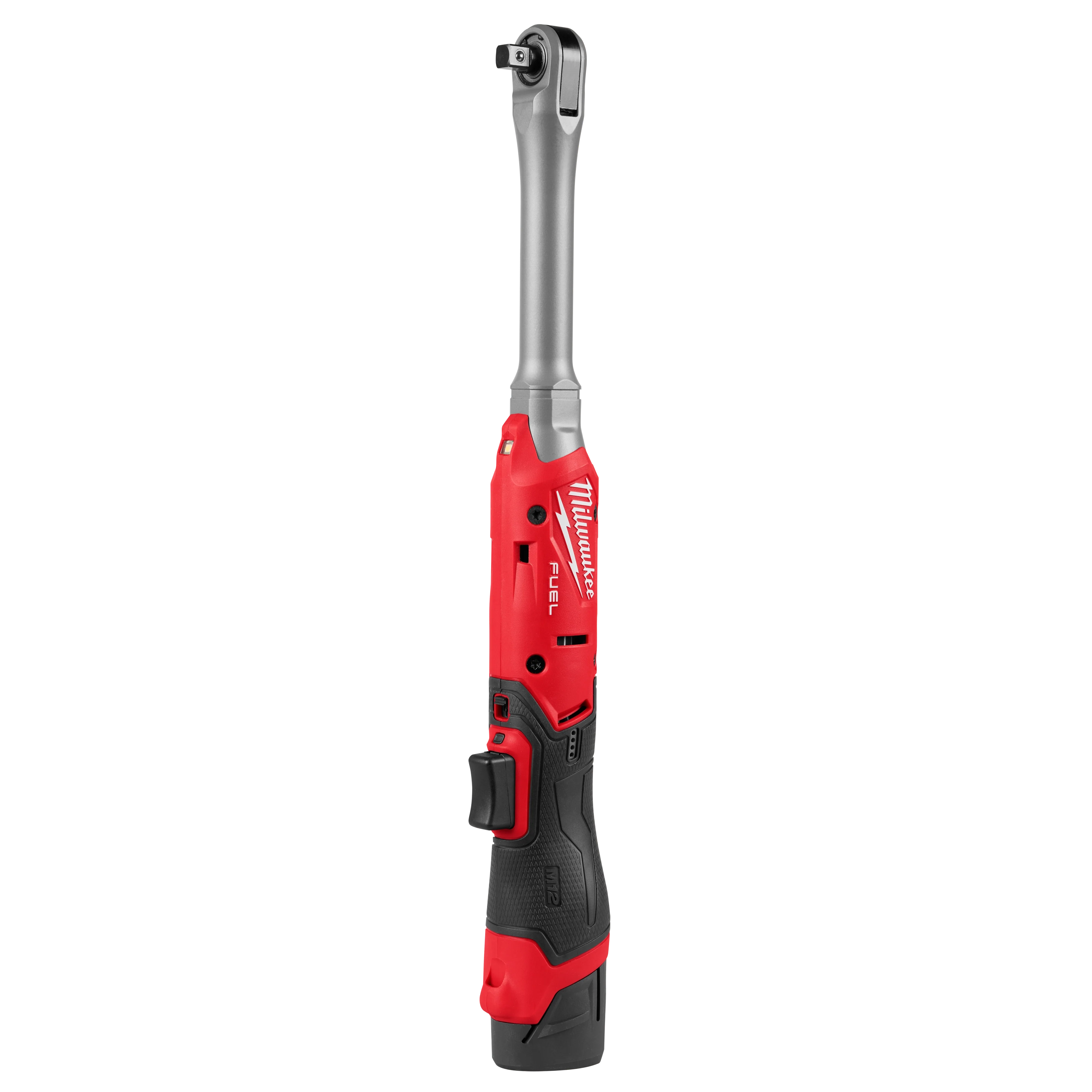 Milwaukee M12 FUEL 12V Lithium‑Ion Brushless Cordless High‑Speed 3/8 in. Ratchet Kit with M12 Grease Gun - Image 4