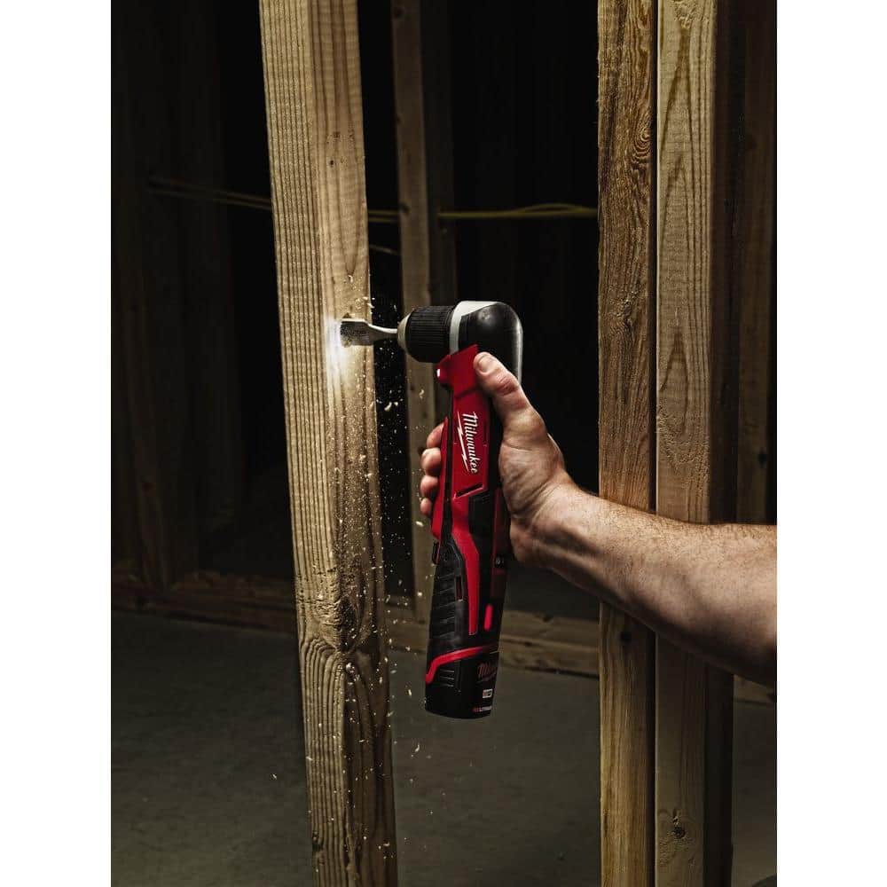 Milwaukee M12 FUEL SURGE 12V Brushless Cordless 1/4 in. Hex Impact Driver Compact Kit with M12 Right Angle Drill - Image 6