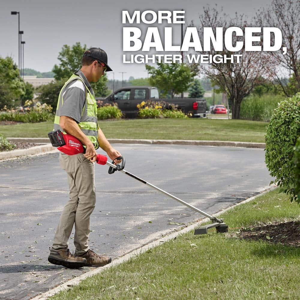 Milwaukee M18 FUEL 16" Brushless Cordless String Trimmer Kit with 12.0 Ah Battery and Charger - Image 8