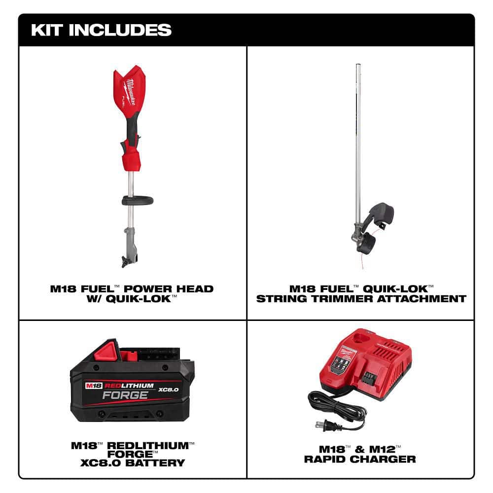Milwaukee M18 FUEL 16 in. Brushless Cordless String Trimmer with QUIK-LOK (Tool-Only) - Image 7