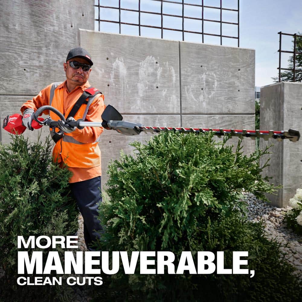 Milwaukee M18 FUEL 18V 20 in. Brushless Cordless Short Pole Hedge Trimmer (Tool-Only) - Image 8