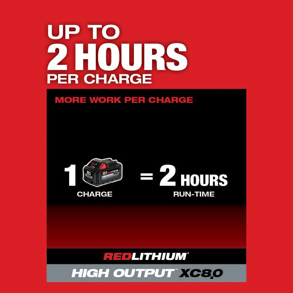 Milwaukee M18 FUEL 18V 24 in. Brushless Cordless Hedge Trimmer Kit with 8.0 Ah Battery and Charger - Image 8