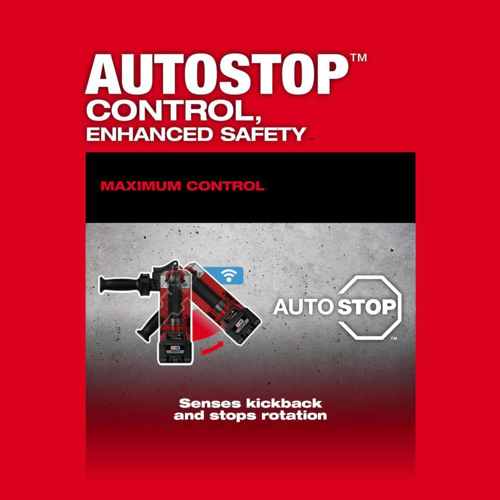 Milwaukee M18 FUEL 18V Lithium-Ion Brushless 1-1/8 in. Cordless SDS-Plus Rotary Hammer Kit with Dust Extractor, 2 XC6.0 Batteries, Rapid Charger & M18 FUEL Impact Wrench - Image 7