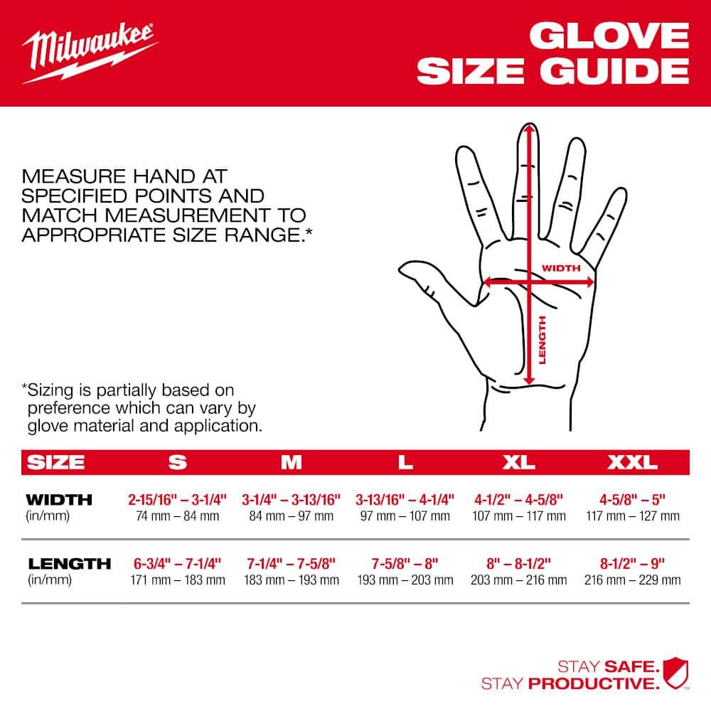 MILWAUKEE Nitrile-Coated Work Gloves, Size S (7) – Red/Black, Sandy Palm Dipped, ANSI Abrasion Level 3 - Image 3