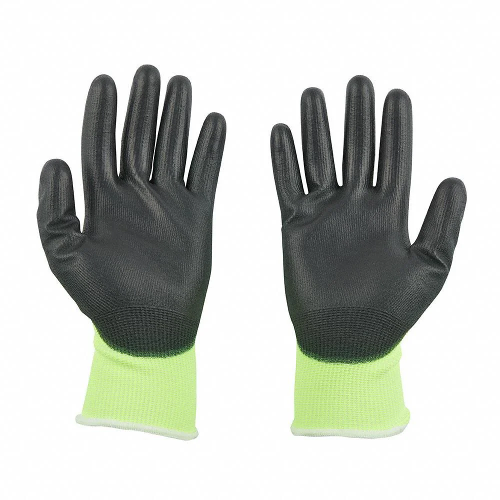 MILWAUKEE Polyurethane Palm Dipped Work Gloves - Small - Image 3
