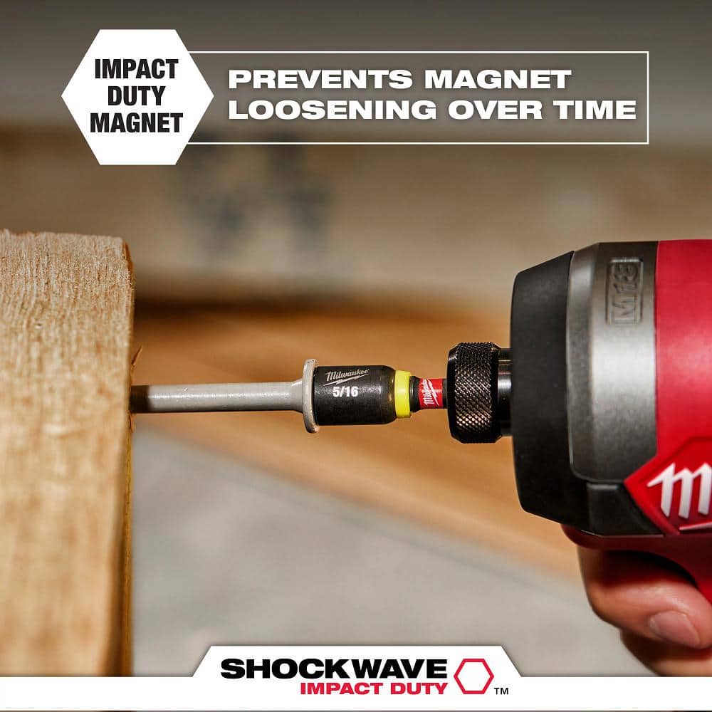 Milwaukee SHOCKWAVE Impact Duty 6 in. Magnetic Nut Driver Set (6-Pieces) - Image 5