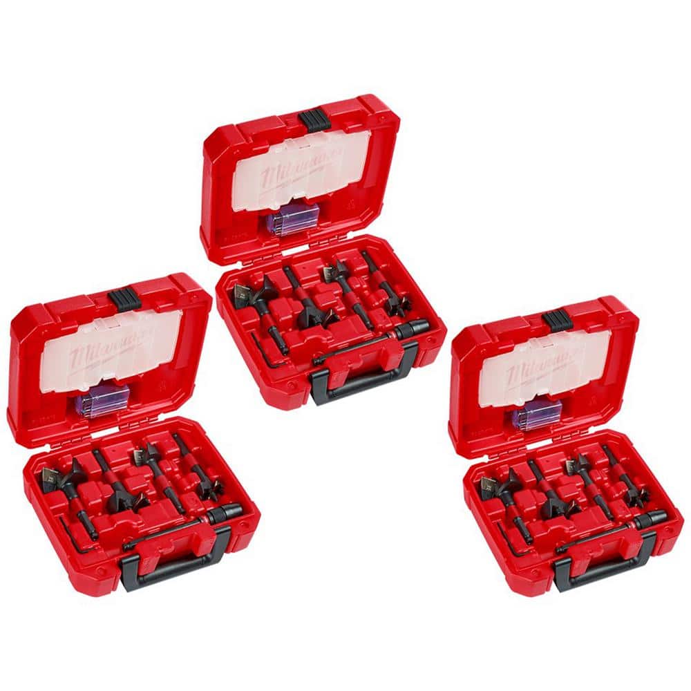Milwaukee SWITCHBLADE Plumbers Selfeed Bits Set (15-Piece)