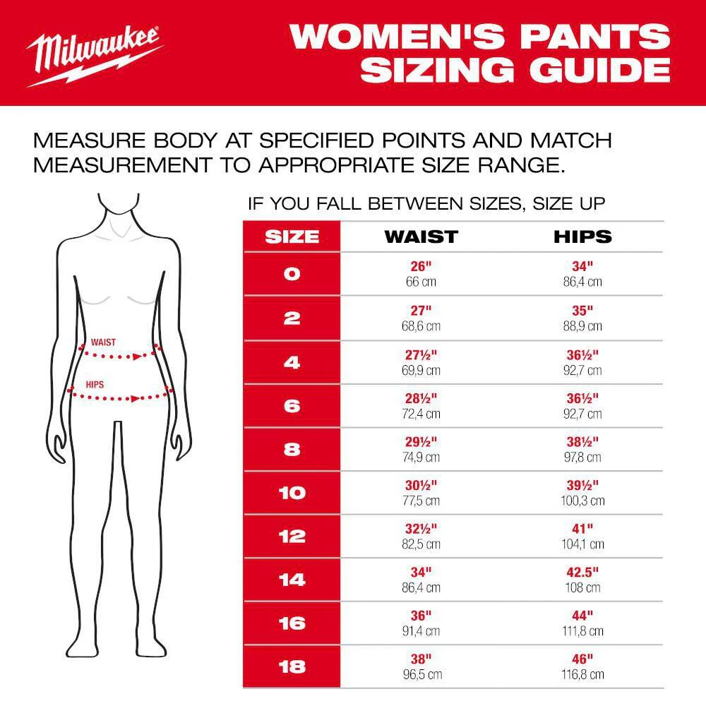 Milwaukee Women’s Brown GRIDIRON Double-Knee Jogger Work Pants with 6 Pockets, 29" Inseam - Image 6