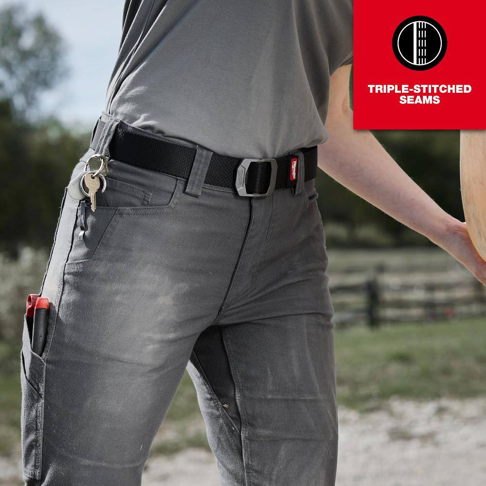 Milwaukee Women's Gray Work Pants with 7 Pockets – Size 6 (F650G-6R) - Image 5