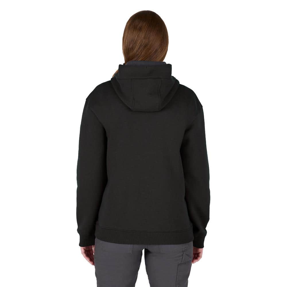 Milwaukee Women's Large Black Midweight Cotton/Polyester Long-Sleeve Pullover Hoodie - Image 7