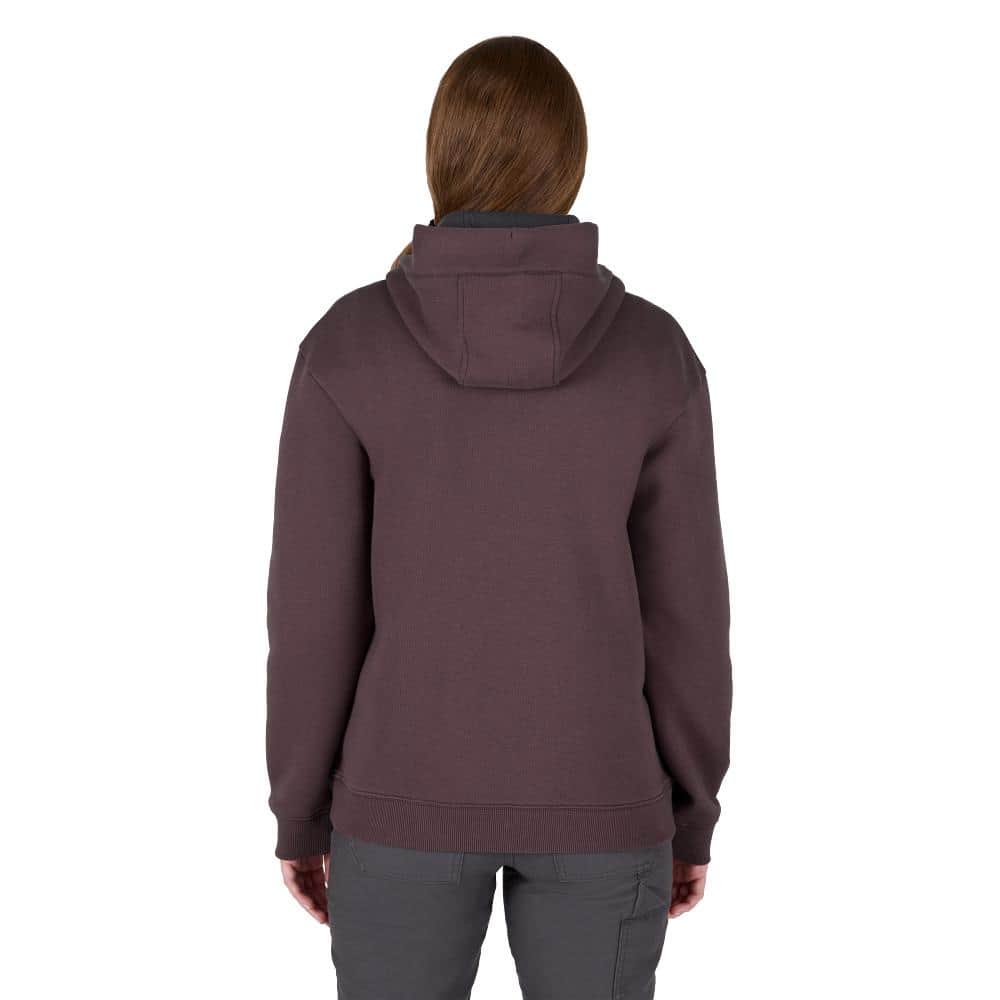 Milwaukee Women’s Large Purple Midweight Cotton/Polyester Pullover Hoodie, FREEFLEX – F251P-L - Image 7
