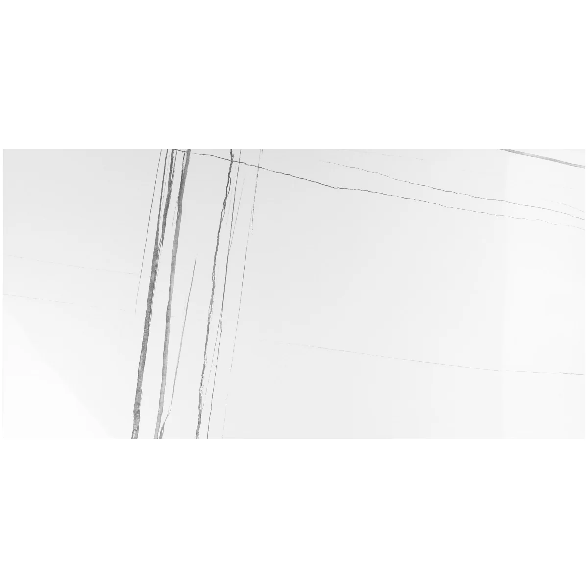 Minera Sahara Blanco White 24x48 Polished Porcelain Tile - Lux Tile - Image 12