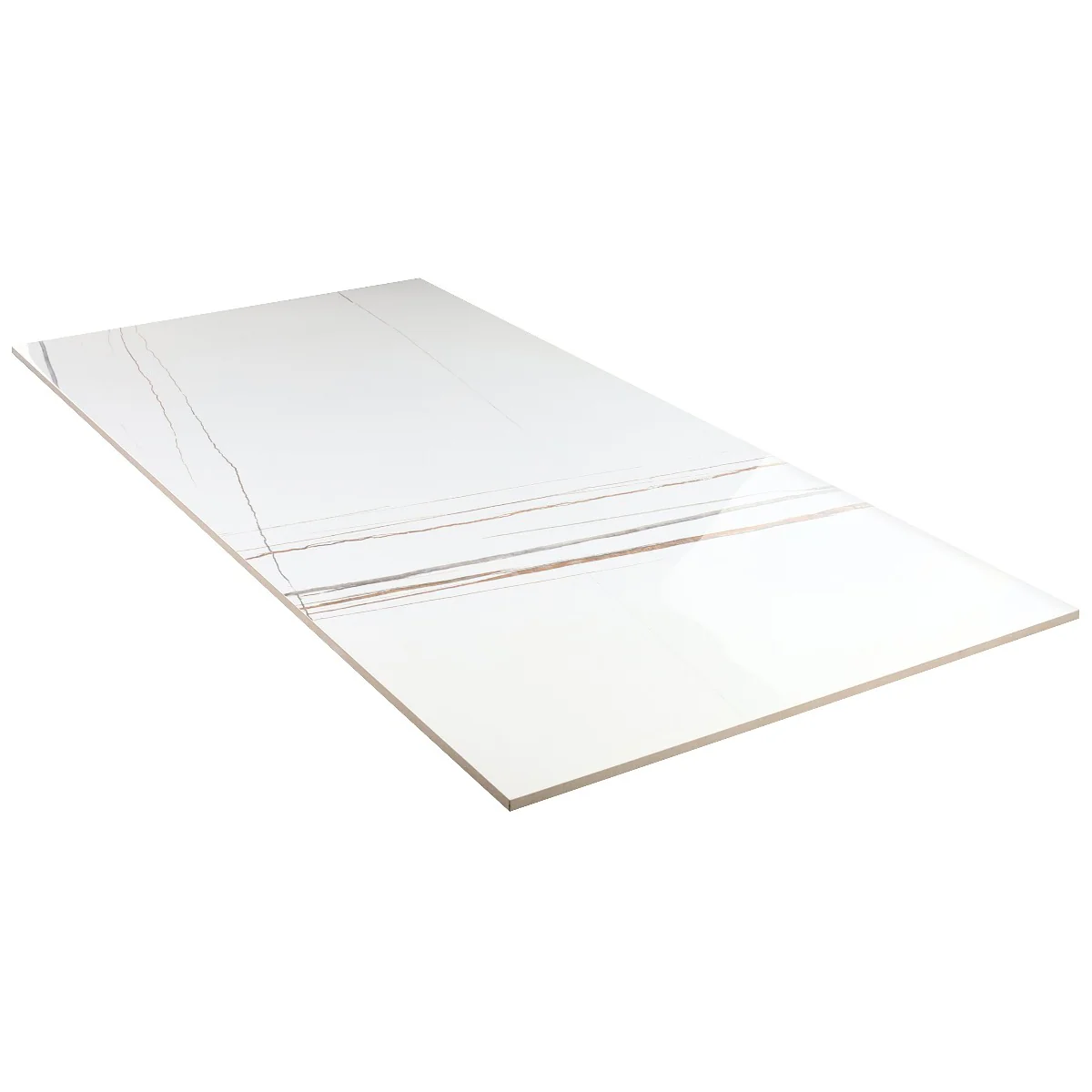 Minera Sahara Blanco White 24x48 Polished Porcelain Tile - Lux Tile - Image 16