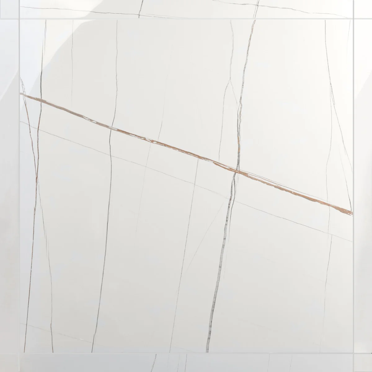 Minera Sahara Blanco White 24x48 Polished Porcelain Tile - Lux Tile - Image 7
