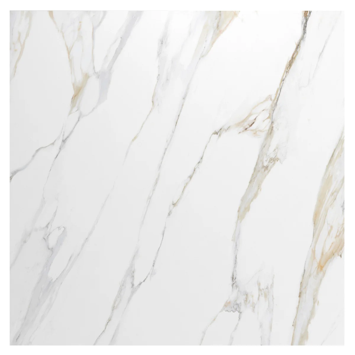 Minera Aurora Gold 48x48 Polished Porcelain Tile - Lux Tile - Image 4
