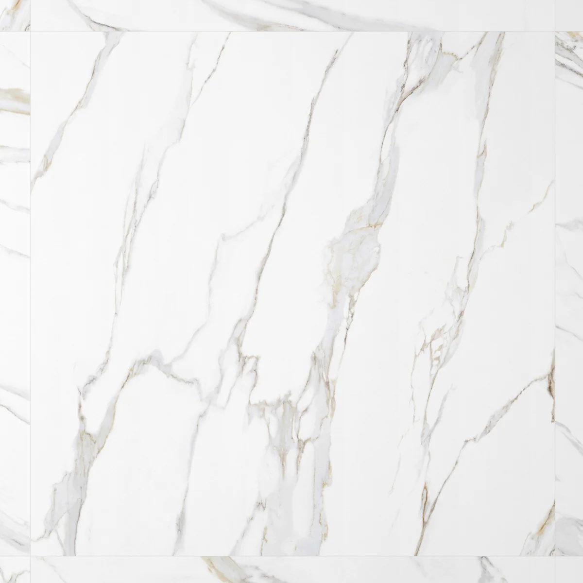 Minera Aurora Gold 48x48 Polished Porcelain Tile - Lux Tile - Image 5