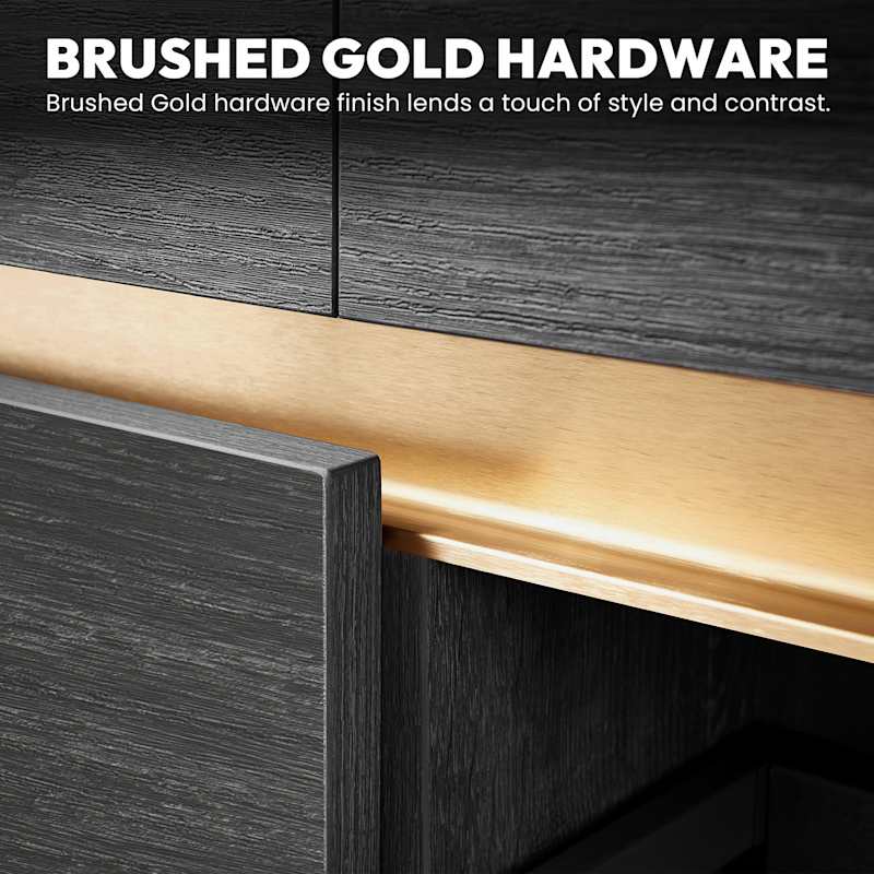 Miseno Huesca 84" Free Standing Double Basin Vanity Set with Cabinet and Composite Stone Top – No Mirror (North American Oak) - Image 5