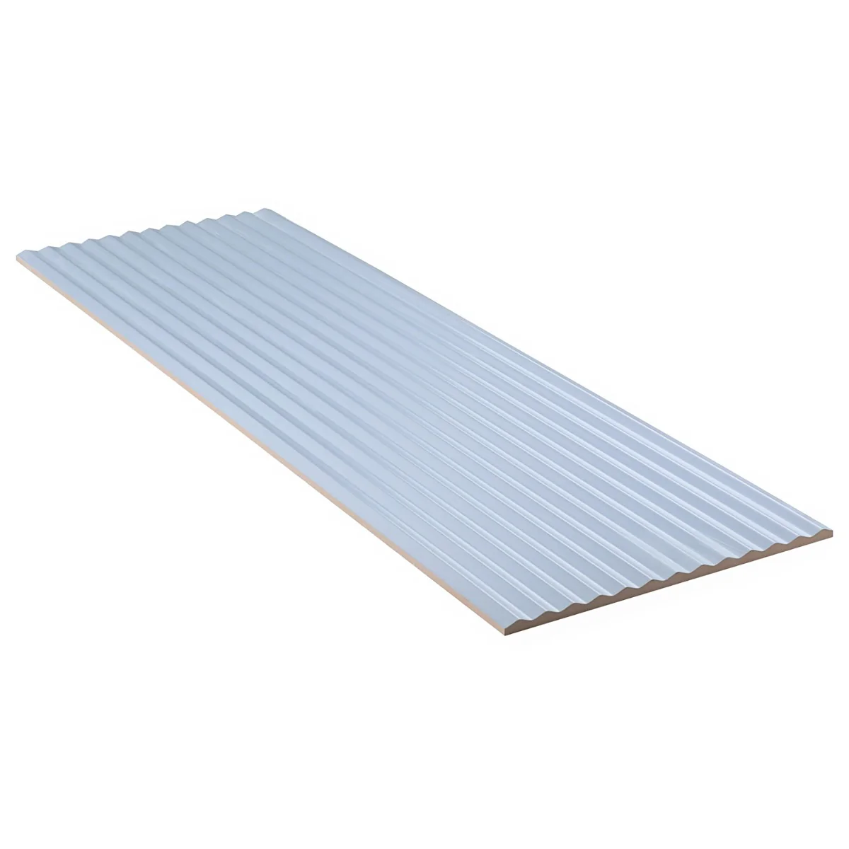 Mod 3D Denim Blue 12x36 Matte Ceramic Tile - Lux Tile - Image 7