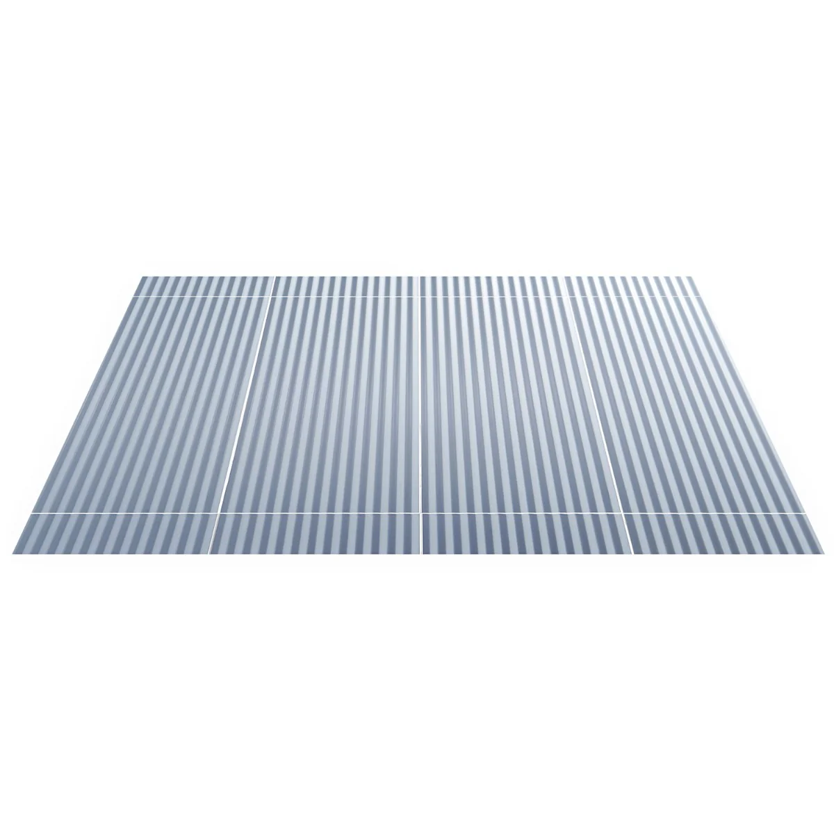 Mod 3D Denim Blue 12x36 Matte Ceramic Tile - Lux Tile - Image 9