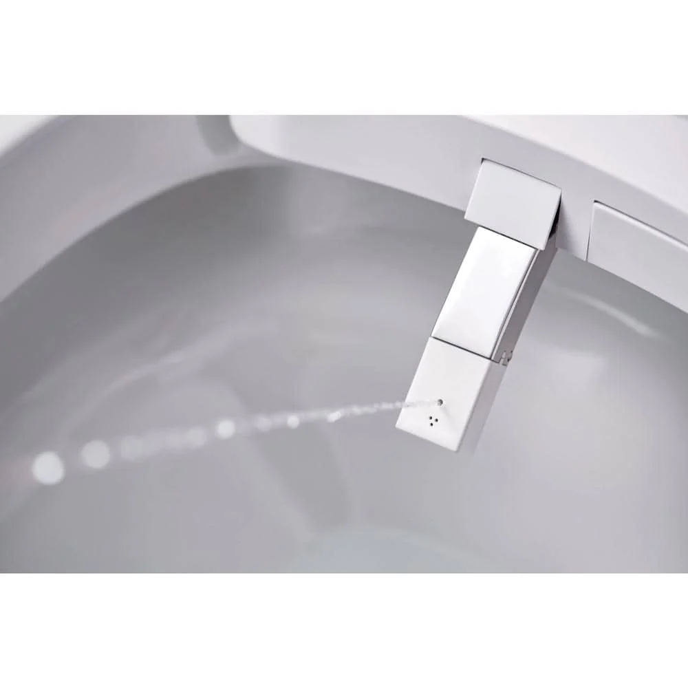 MOEN 3-Series Elongated Bidet Toilet in White with Heated Water and Remote Control - Image 8