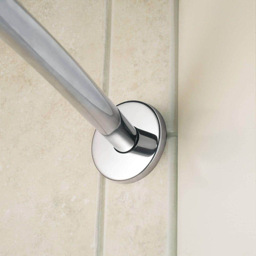 Moen 60 in. Curved Shower Rod in Chrome - Image 2