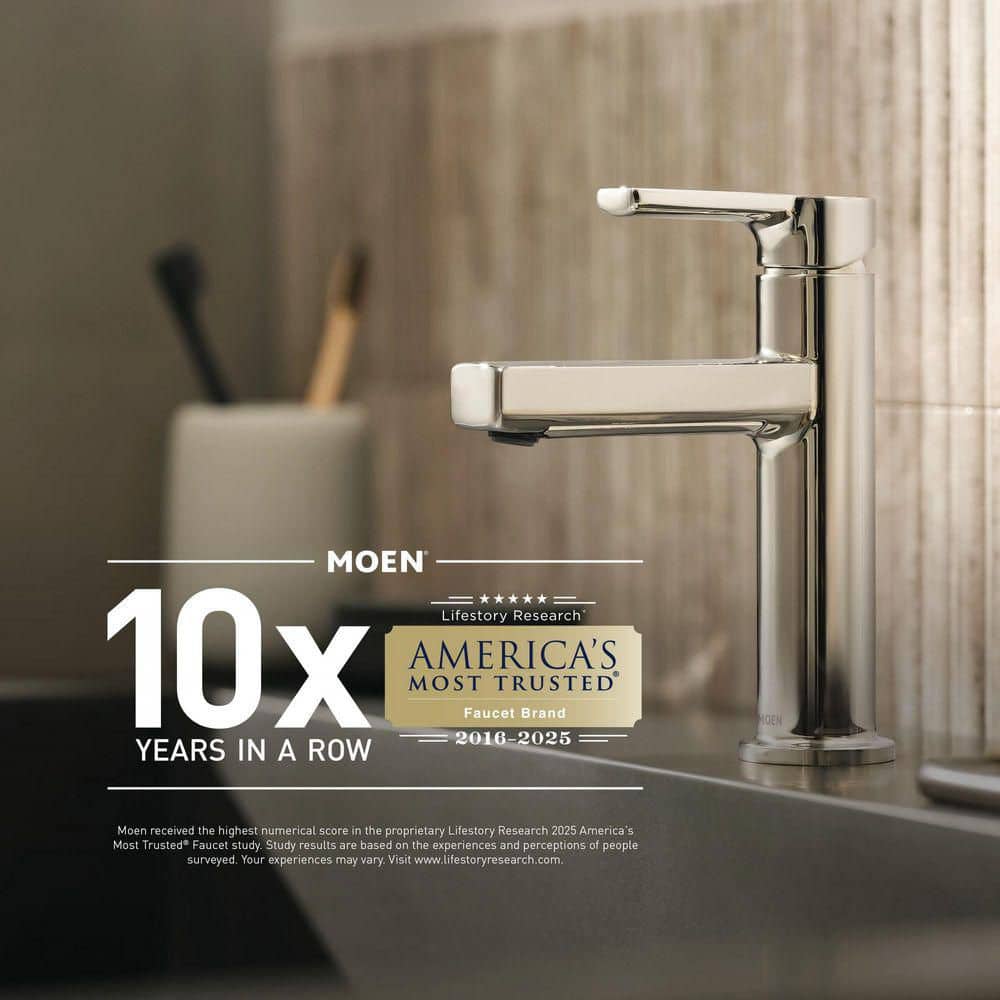 MOEN Adler Single-Handle 4-Spray Shower Faucet with Valve in Chrome (Valve Included) - Image 7