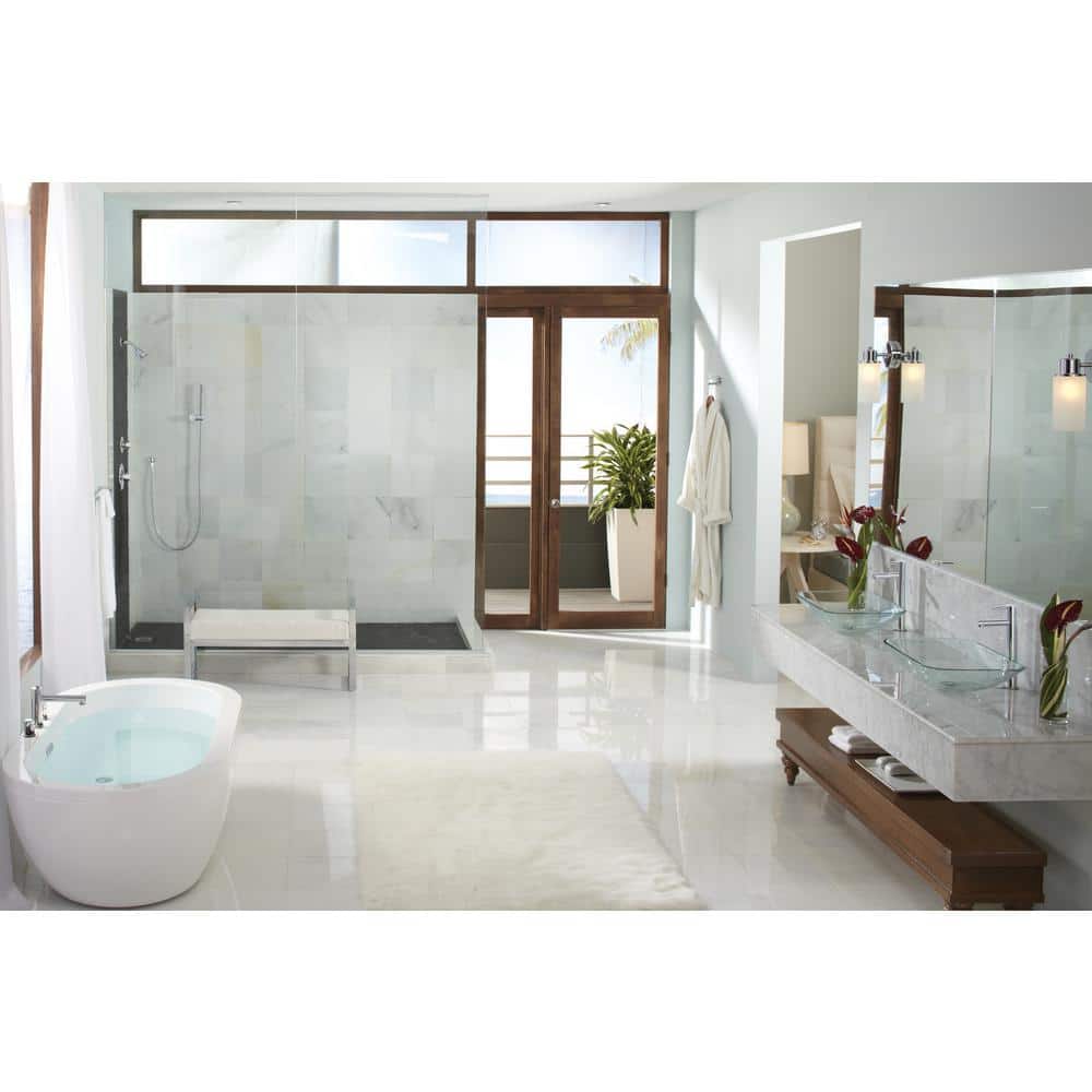 Moen Align Single-Handle 1-Spray Shower Faucet Trim Kit with Valve in Chrome (Valve Included) - Image 2