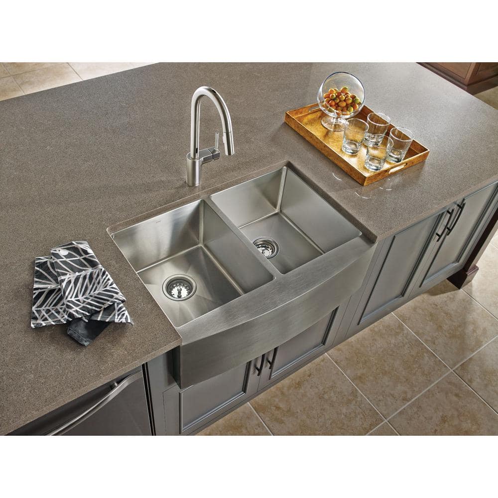 Moen Align Single-Handle Touchless Pull-Down Sprayer Kitchen Faucet with MotionSense and Power Clean, Spot Resist Stainless - Image 8