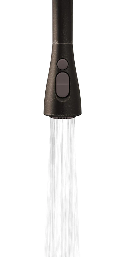 Moen Arbor Single-Handle Pull-Down Sprayer Kitchen Faucet with Power Boost, Oil Rubbed Bronze - Image 5