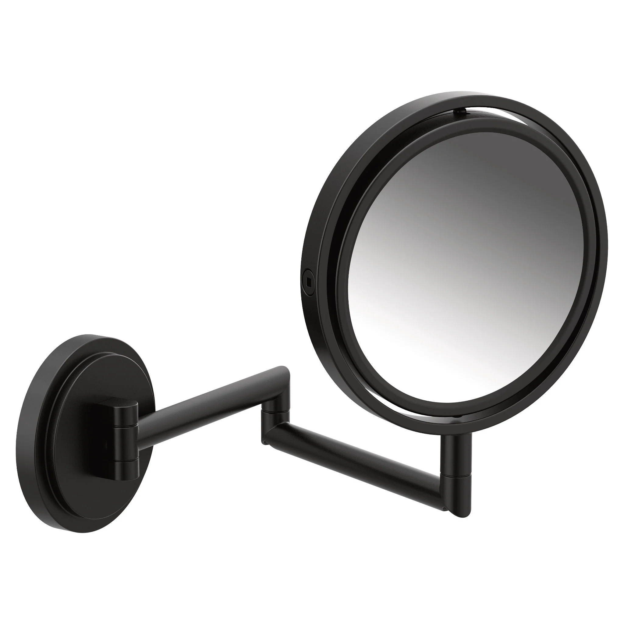 Moen Arris 13.85-in x 8.9-in Chrome Double-Sided Magnifying Wall-Mounted Vanity Mirror