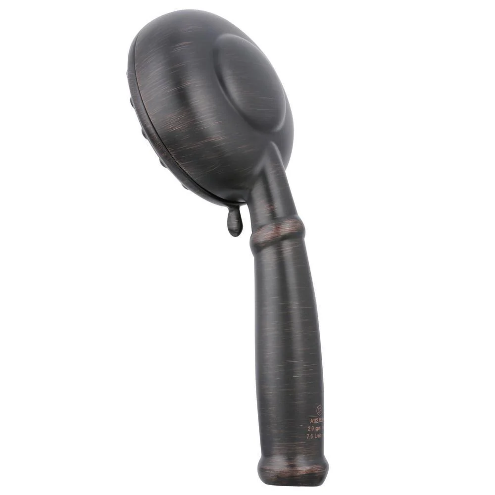 MOEN Banbury 5-Spray 4 in. Single Wall Mount Handheld Adjustable Shower Head in Mediterranean Bronze - Image 3