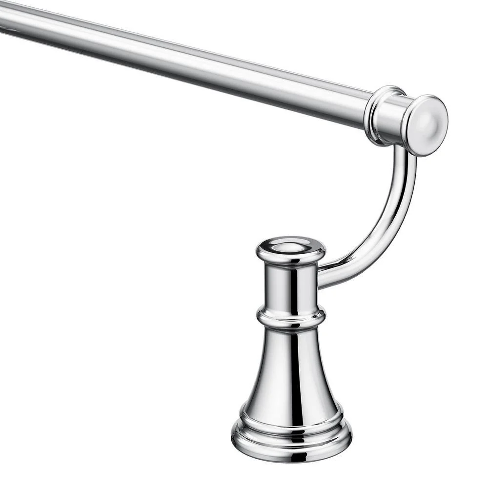 Moen Belfield 24 in. Towel Bar in Chrome - Image 2