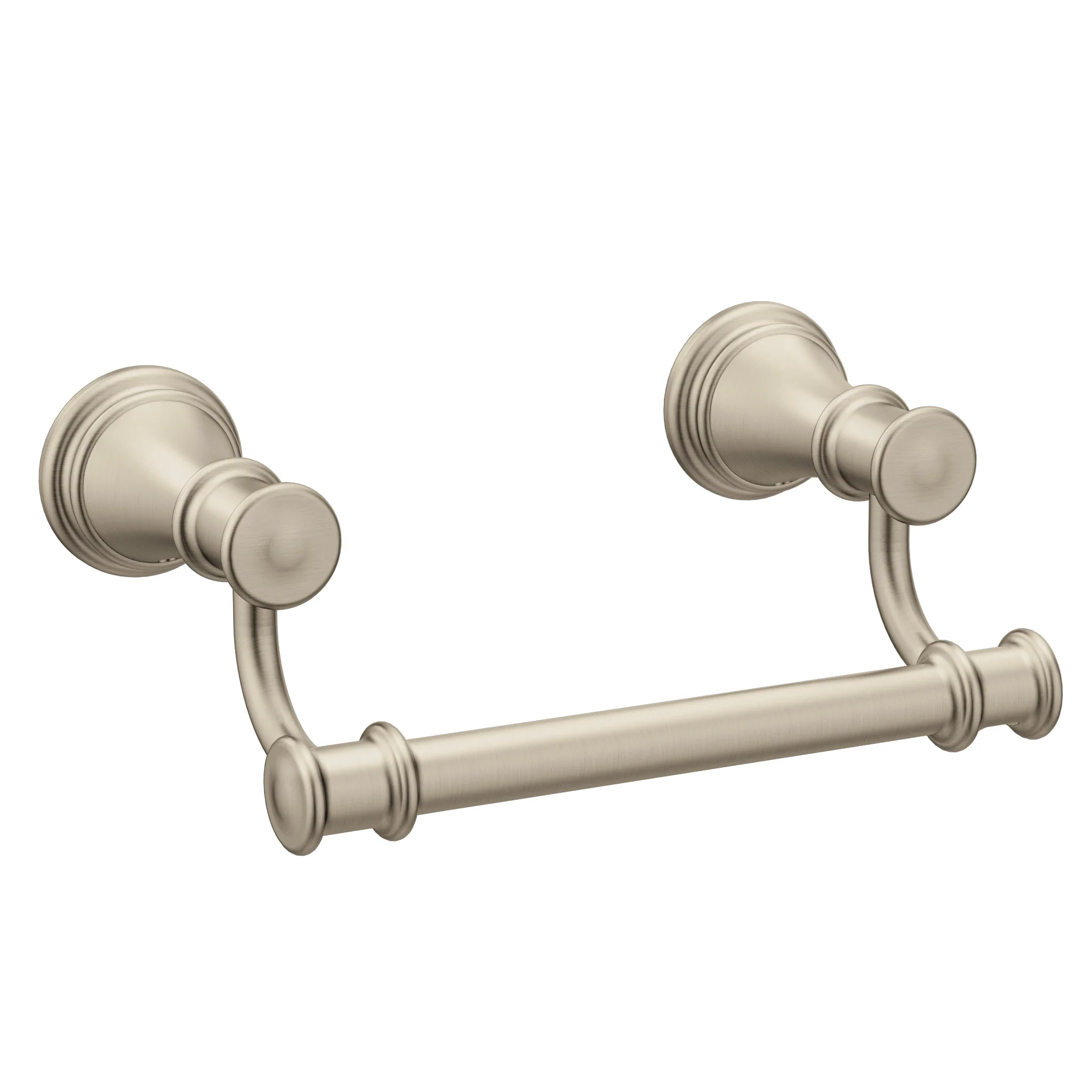 Moen Belfield Polished Nickel Wall-Mount Pivoting Toilet Paper Holder