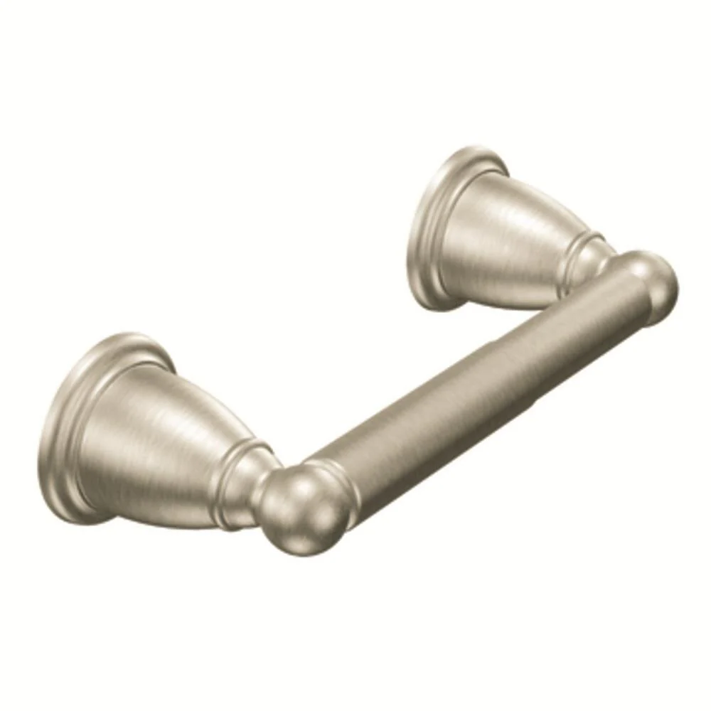 Moen Brantford 3-Piece Decorative Bathroom Hardware Set, Brushed Nickel, 24-in Towel Bar - Image 4