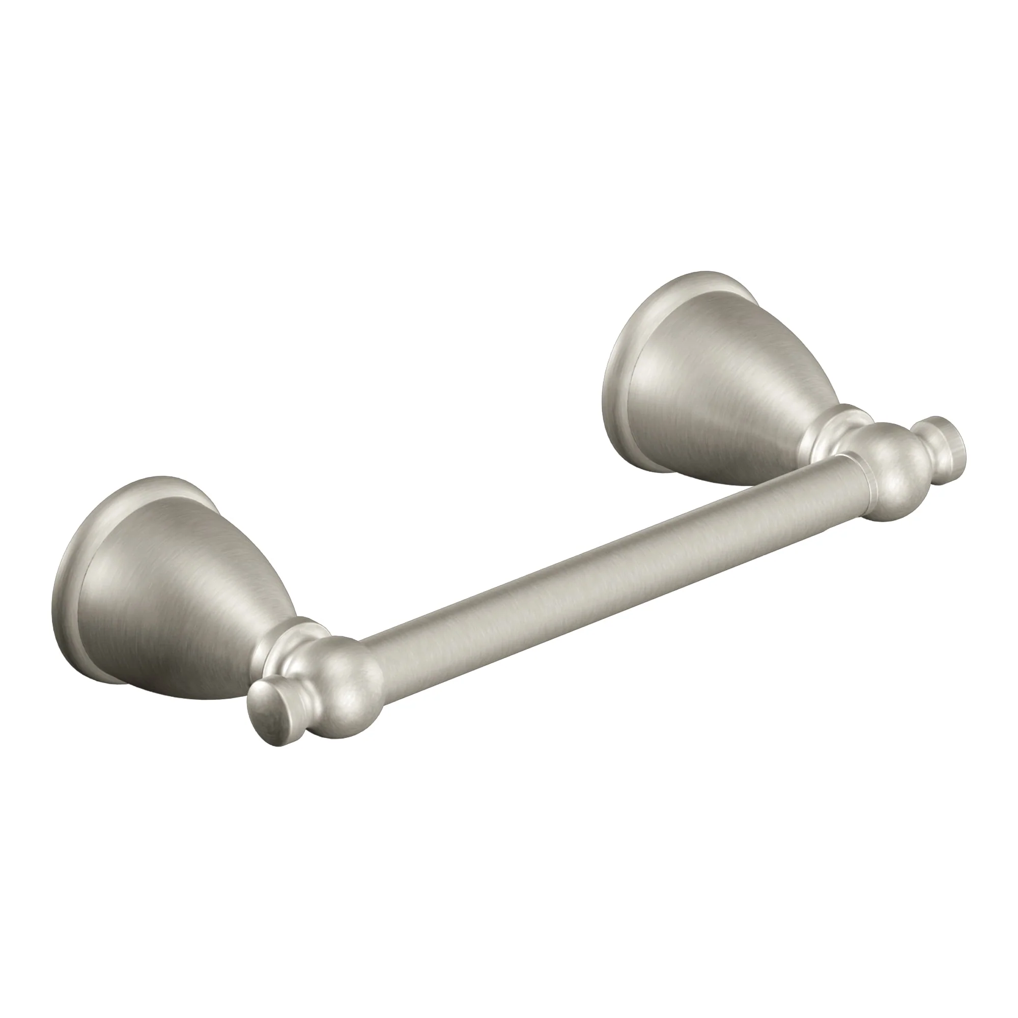 Moen Caldwell 3-Piece Decorative Bathroom Hardware Set, Brushed Nickel - 18-in Towel Bar, Pivoting Toilet Paper Holder, Towel Ring - Image 5