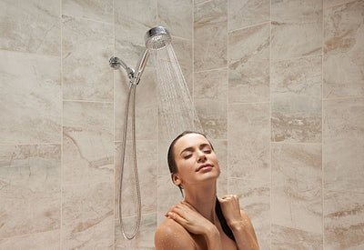 Moen Caldwell Chrome Handheld Shower, 2.5 GPM (9.5 LPM), 4-1/4" Spray Head - Image 4