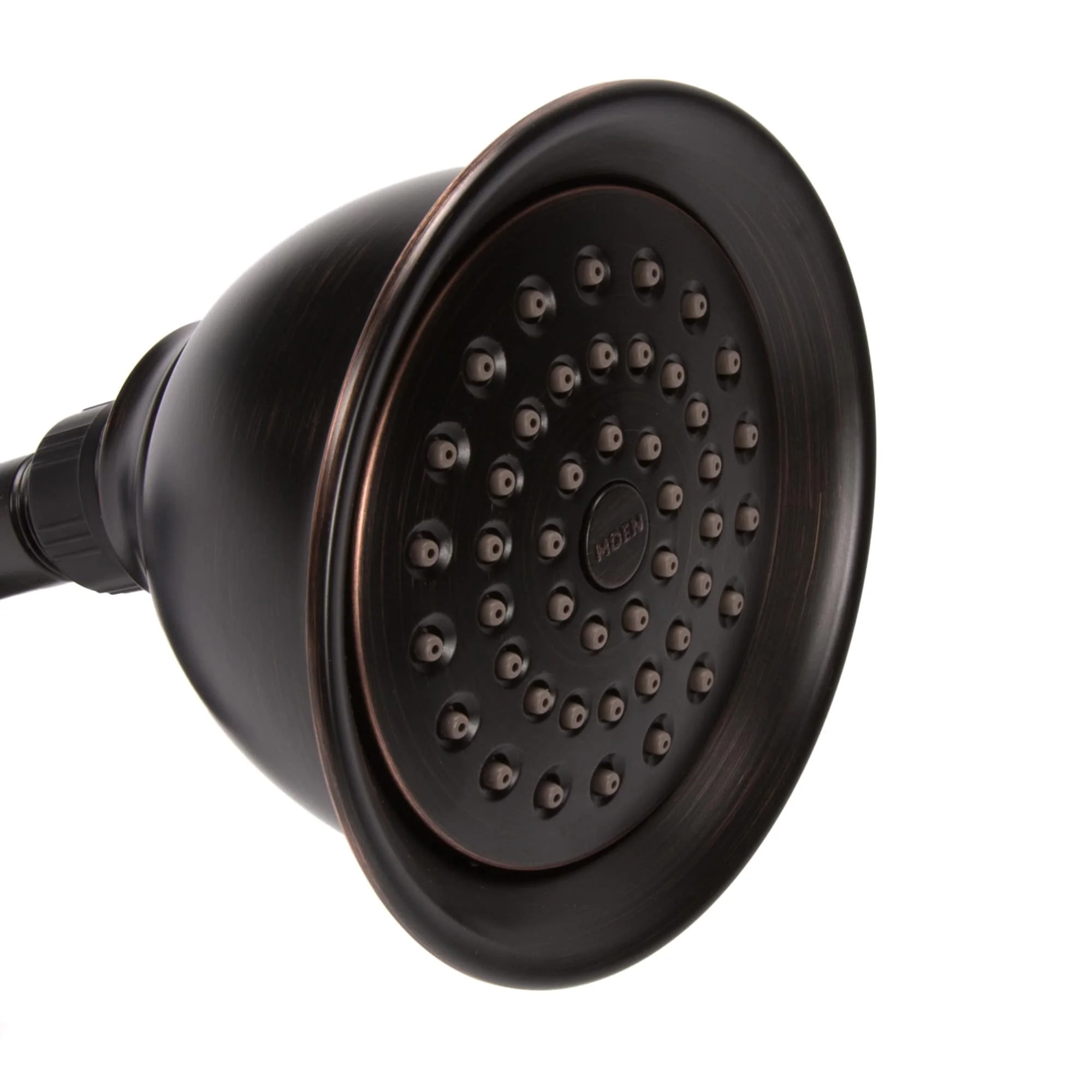 Moen Caldwell Mediterranean Bronze 1-Handle Bathtub and Shower Faucet with Valve - Image 3