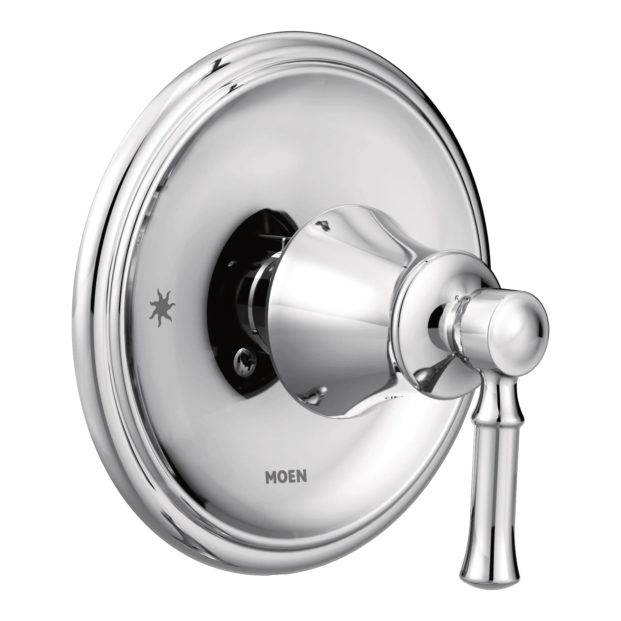 Moen Chrome Lever Shower Handle – Dartmoor Trim, 1-Handle